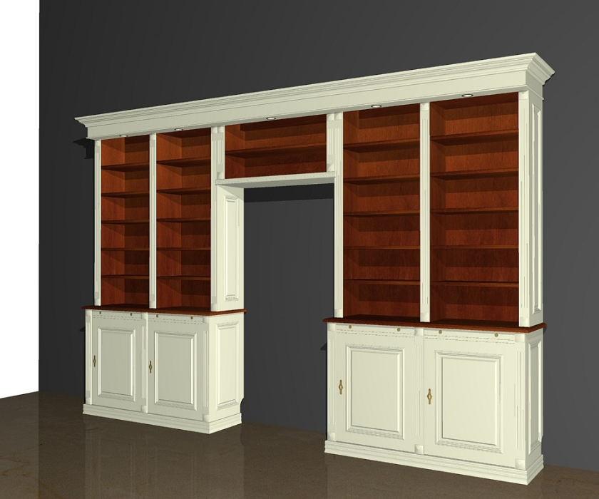 Türüberbau aus Massivholz in Erle weiß und kirsche 1, Türüberbau 06 Türüberbau aus Massivholz in Erle weiß und kirsche 1, Türüberbau 06