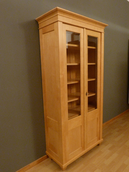 Bücherschränke nach Maß, Massivholz Bücherschrank mit zwei Türen