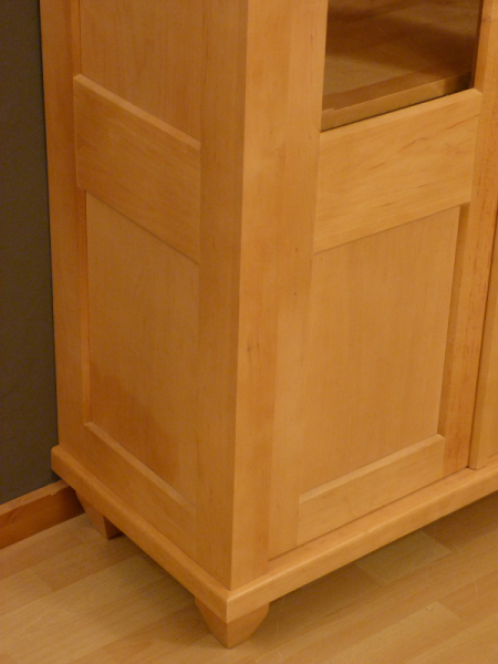 Bücherschränke nach Maß, Massivholz Bücherschrank mit zwei Türen