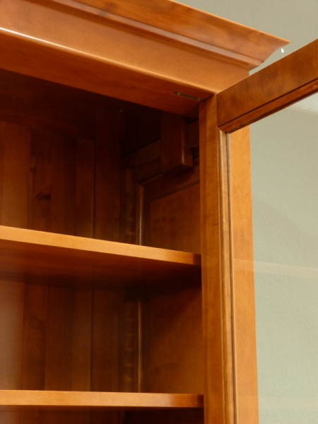 Bücherschränke nach Maß, Massivholz Bücherschrank mit zwei Türen