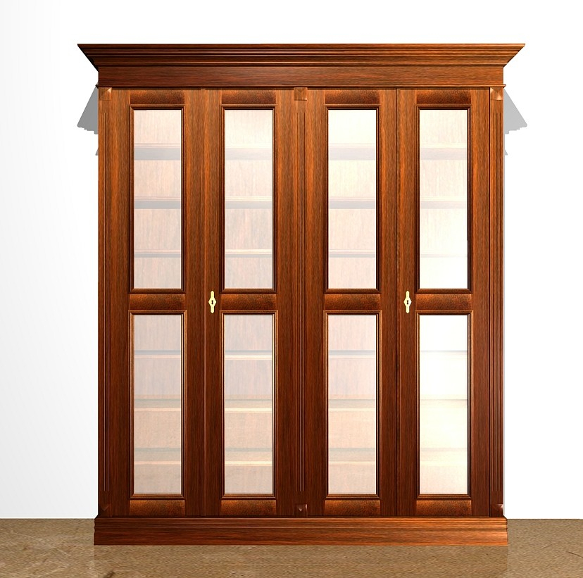 Bücherschrank aus Massivholz DOPPLER33