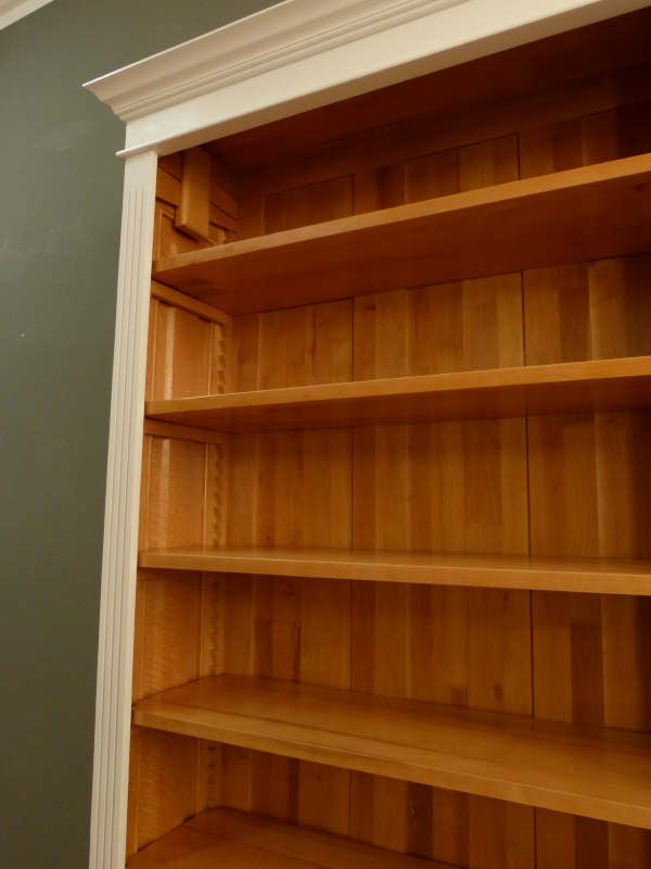 Bücherregale nach Maß, klassisches Regal mit verstellbaren Einlegeböden