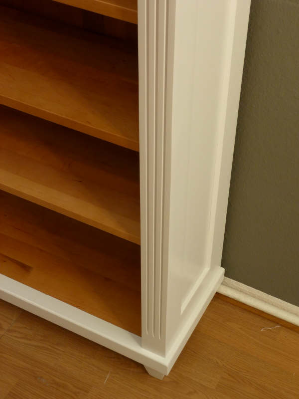 Bücherregale nach Maß, klassisches Regal mit verstellbaren Einlegeböden