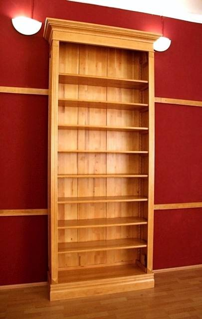 Bücherregal massiv Erle im Naturton EINER18 - Bild 1