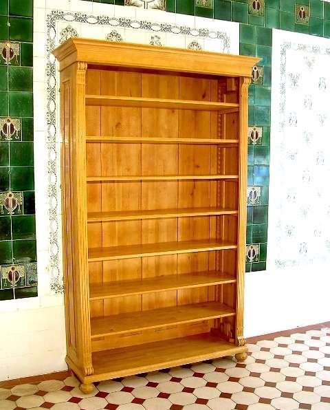 Bücherregal Massivholz Erle im Naturton EINER24 - Bild 2