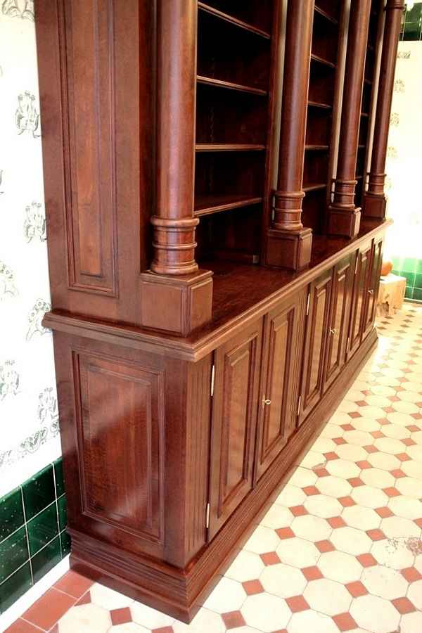 untere Ansicht der Bücherwand DREIER17 - Bild 8