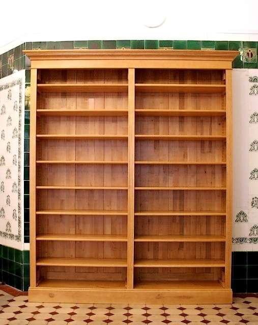 Bücherregal massiv Erle im Naturton DOPPLER3 - Bild 1