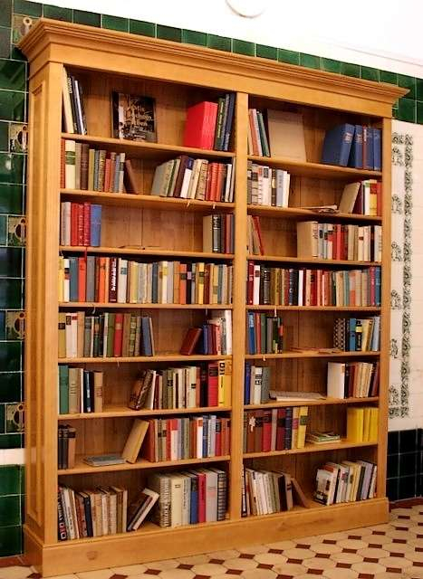 Bücherregal aus Massivholz im Naturton DOPPLER3 - Bild 2