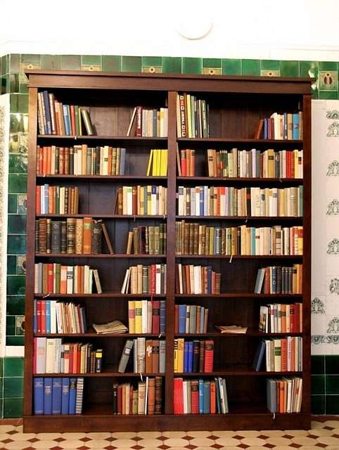 Bücherregal modernes Design Massivholz DOPPLER24 - Bild 1