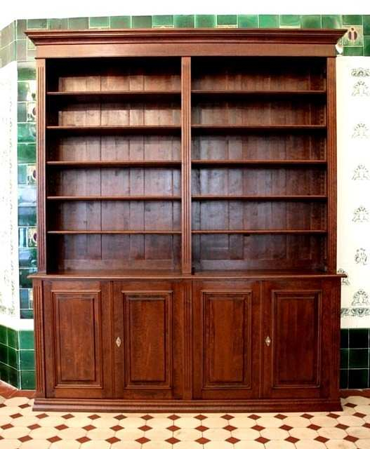 Bücherregal mit Türen Massivholz DOPPLER22 - Bild 1