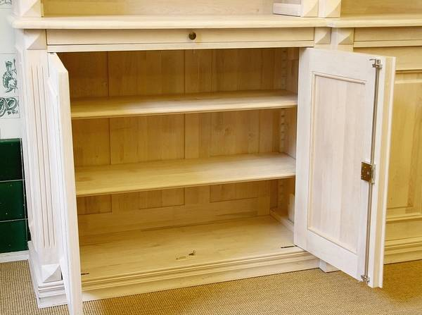 Tür mit Stangenschloss vom Regal DREIER11 - Bild 8