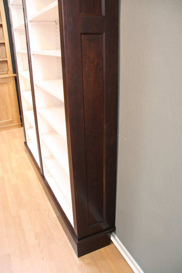 Massivholz Bücherregale nach Maß, zweifarbiges DOPPLER11