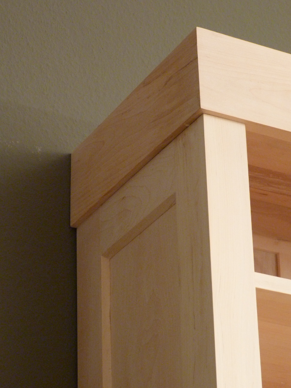 Ein schlichtes Regal im modernen Design massiv Holz DOPPLER25