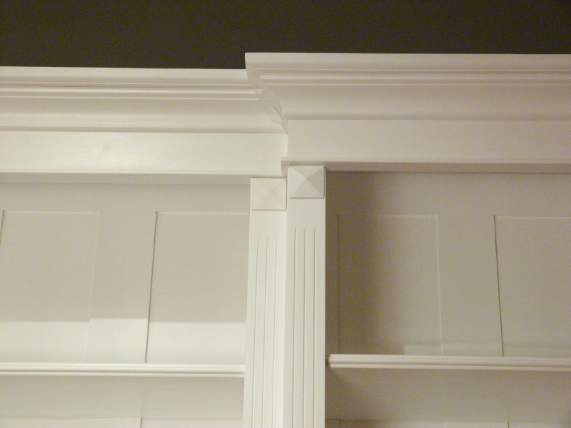 Bücherregal in weiß aus Massivholz DREIER16