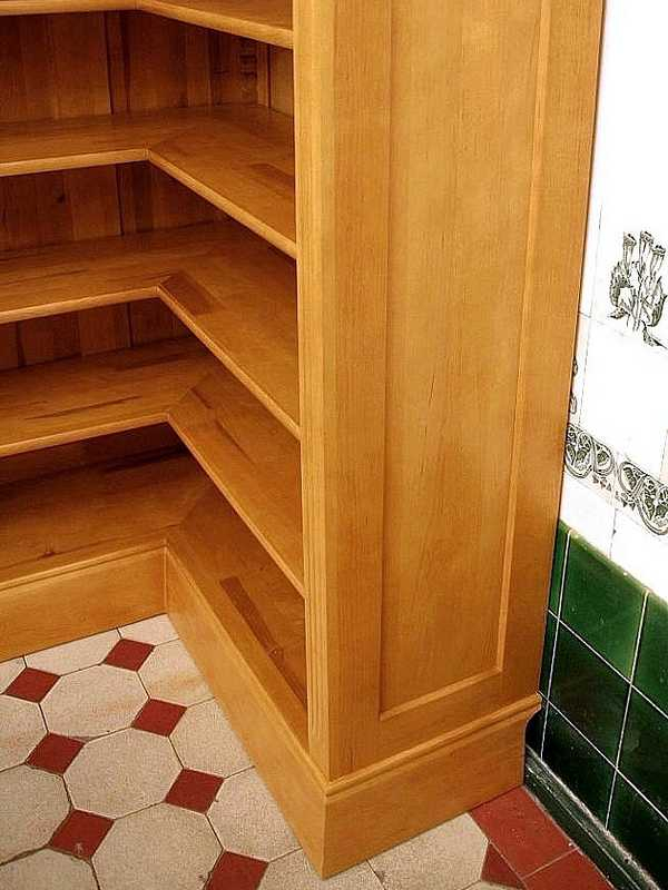 Sockel und Seite vom Eckregal ECKE2 - Bild 9