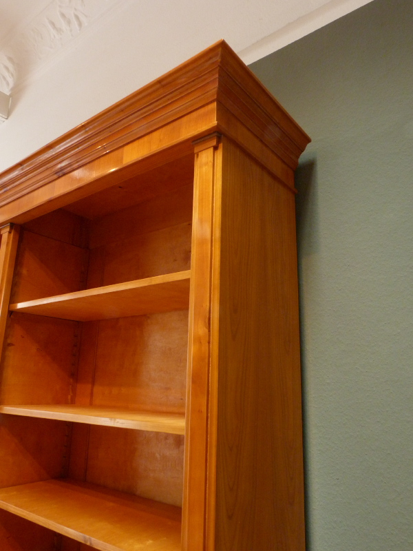 Kirscholz Bücherregal, komplett zerlegbar mit verstellbaren Einlegeböden