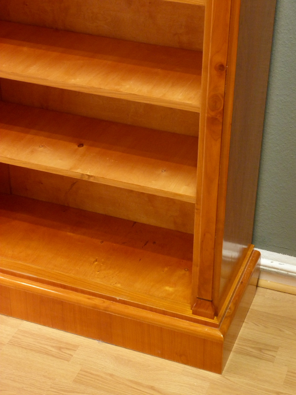 Kirscholz Bücherregal, komplett zerlegbar mit verstellbaren Einlegeböden