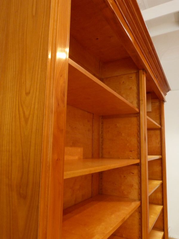 Bücherregal Kirschholz Biedermeier Gebrauchtes Kirschholz Bücherregal