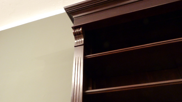 Massivholz Bücherregal im Gründerzeitstil, auch nach Maß