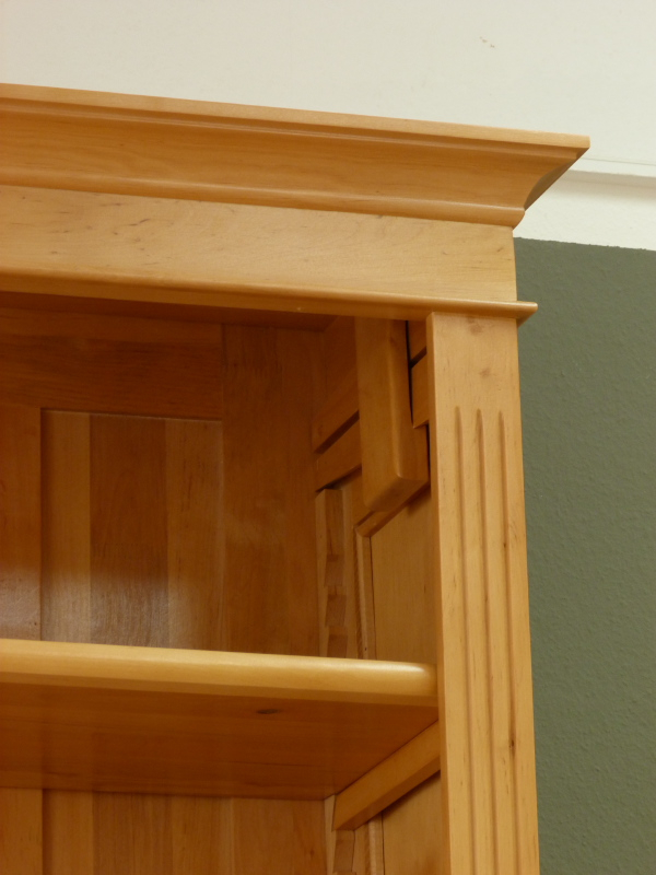 Massivholz Bücherregale nach Maß, Erle Natur