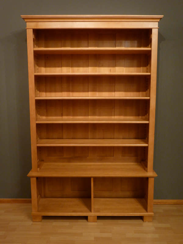 Massivholz Bücherregale nach Maß, gebrauchtes Ausstellungsstück