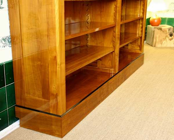 Bücherregal Kirsche massiv Holz Regal Kirsche Biedermeierstil DOPPLER4
