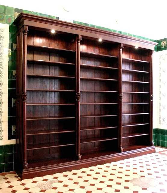 Regal massiv aus Holz Erle im Mahagoniton DREIER8 - Bild 1