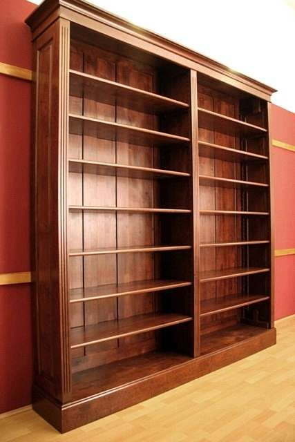 Regal aus Massivholz Erle im Nussbaumton - Bild 3