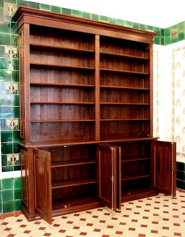 Regal mit Schrank massiv Holz DOPPLER22 - Bild 4