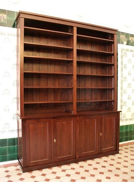 Regal mit 4-türigem Schrank Massivholz DOPPLER26 - Bild 3