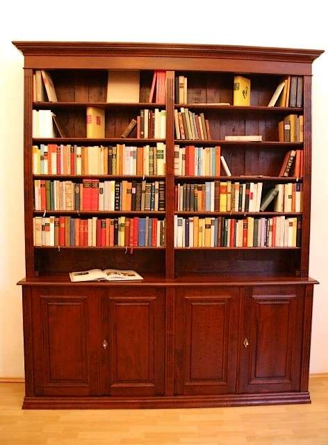 Regal mit Schrank aus Massivholz DOPPLER19 - Bild 1