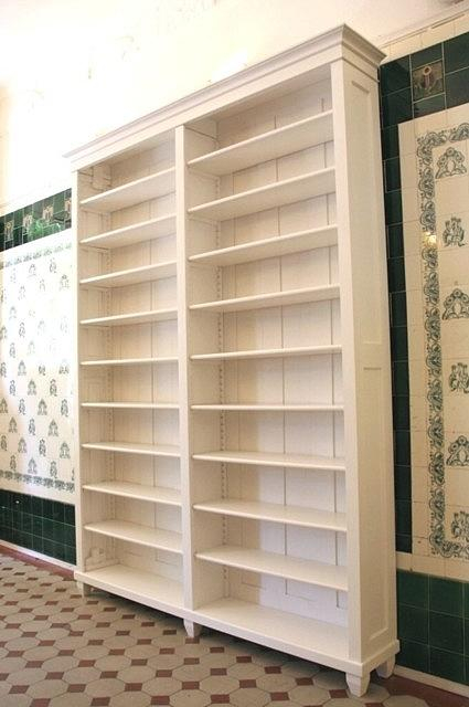 Regal in weiß schlichter Biedermeierstil DOPPLER21 - Bild 4