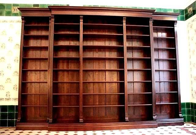 Regalwand aus Massivholz im Gründerzeitstil WAND4 - Bild 2