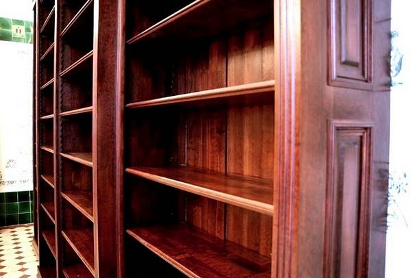 geteilte Seitenfüllung und Böden der Regalwand WAND2 - Bild 6